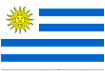 The image shows the flag of Uruguay. World Insurance Companies Logos.