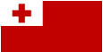 The image shows the flag of Tonga