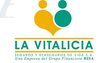 Image With The Insurance Logo Of La Vitalicia Boliviana. Bolivia, South America World Insurance Companies Logos