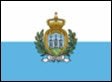 The image shows the flag of San Marino. World Insurance Companies Logos - San Marino, Europe.