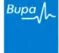 Logo Images for Bupa. The Bupa logo is a simple image that consists of a blue square and the name 'Bupa' in a white sans-serif font. The headline is above a serrated line, similar to the ones seen on a heart rate monitor. World Insurance Companies Logos – Logo Image And Anchor To The Insurance Company Bupa.