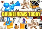 The image depicts the Brunei Press logo.
