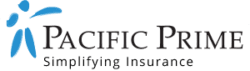 The image shows the Logo of Pacific Prime - World Insurance Companies Logos