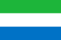 The image shows the flag of Sierra Leone. World Insurance Companies Logos – Insurance in Sierra Leone.