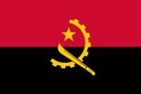 Flag of Angola featured In the: African Insurance Company, Post
