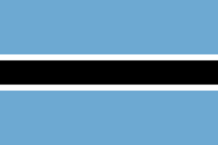 Flag of Botswana featured In the: African Insurance Company, Post