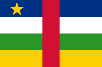 Flag of Central African Republic featured In the: African Insurance Company, Post