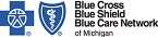 World Insurance Companies Logos - Health Insurance Companies in USA - The image is of the Blue Cross Blue Shield of Michigan logo.