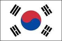 The image shows the flag of South Korea. South Korea Insurance - World Insurance Companies Logos.