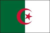 The image shows the flag of Algeria. World Insurance Companies Logos – Insurance in Algeria.