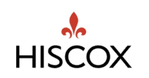 Hiscox Logo, an insurer in The UK of Great Britain and Northern Ireland